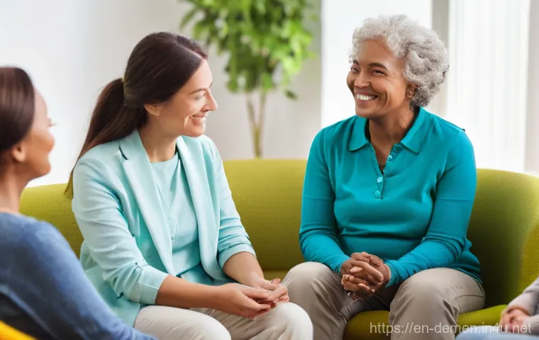 치매관리사 주요 업무와 실무 사례 - **Prompt: Empowering Independence with Smart Technology in Dementia Care**
    An older gentleman, a...